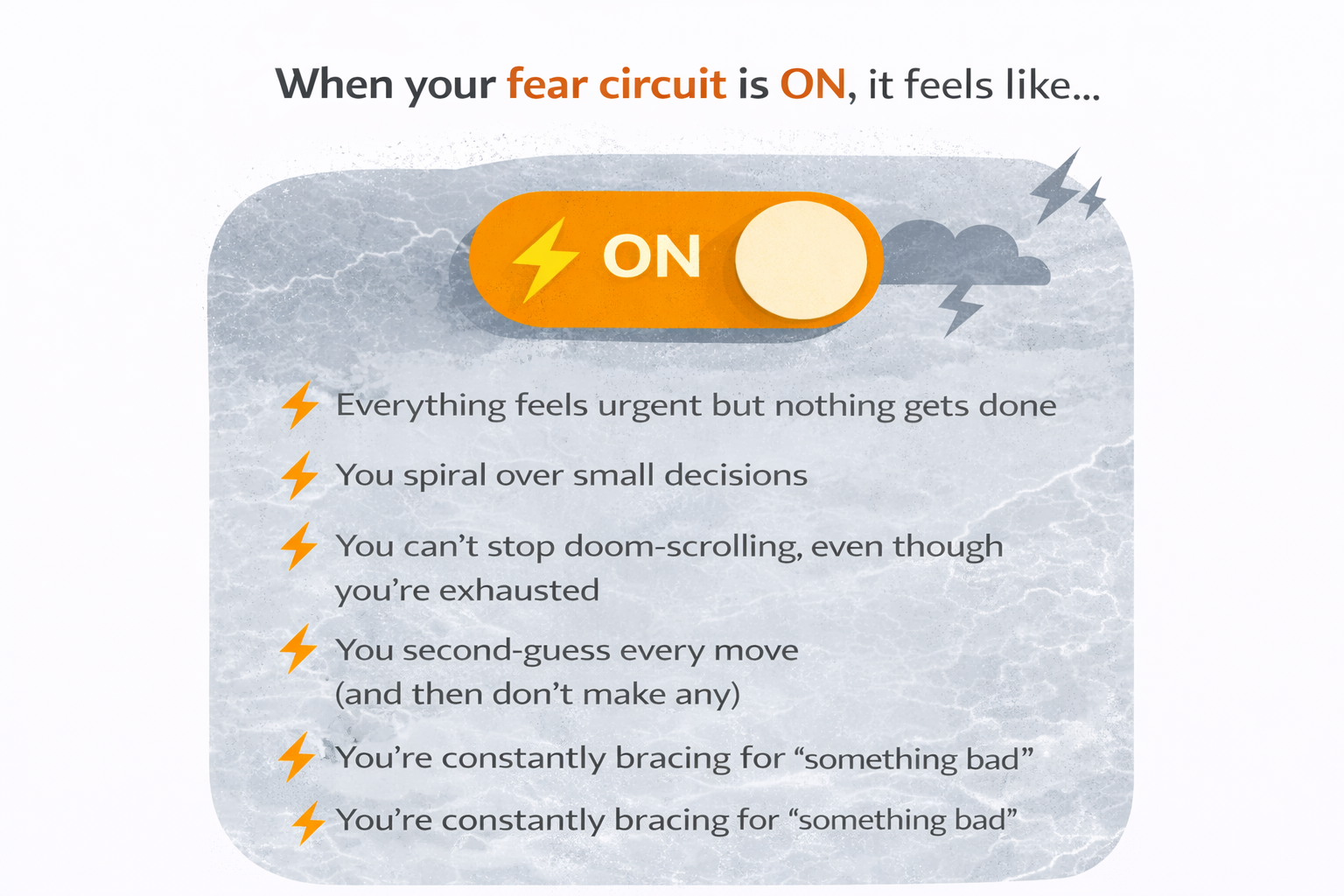 Fear circuit